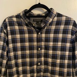 Banana republic luxe flannel slim fit large